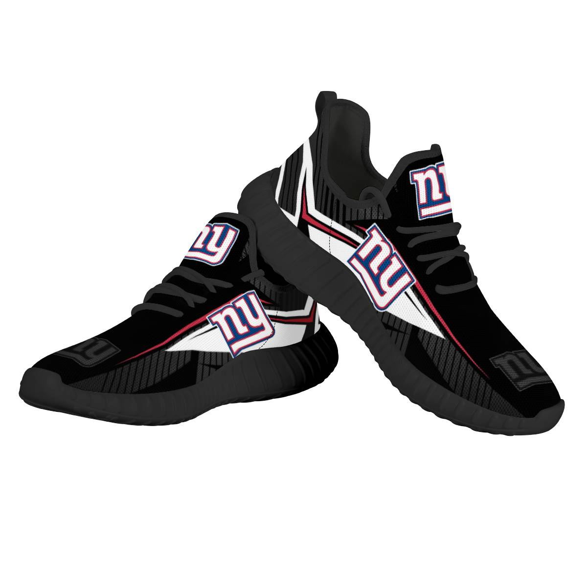 Women's NFL New York Giants Mesh Knit Sneakers/Shoes 004